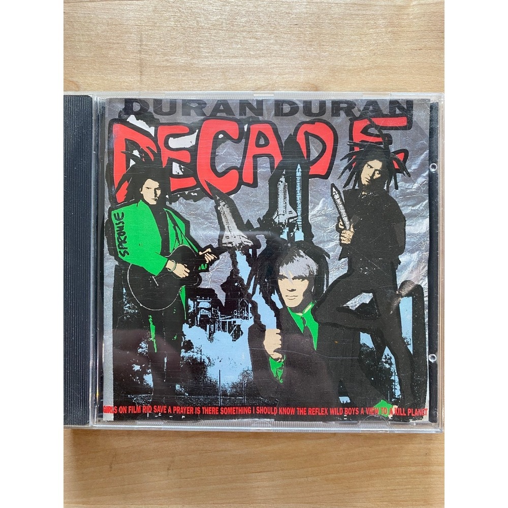 Duran Duran Decade CD 1989 EMI Greatest Hits New Wave Pop UK